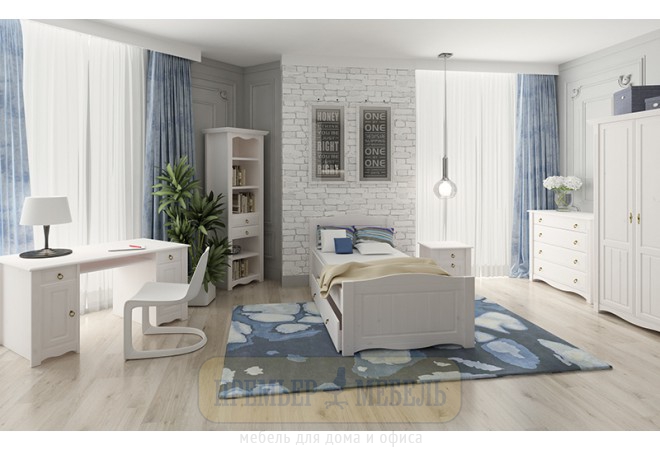 Спальня Милано - массив сосны