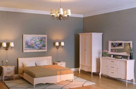 Бежевая мебель - коллекция деревянной мебели Лебо из массива сосны Бежевая мебель Лебо