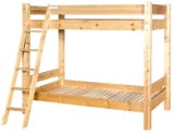Двухъярусные деревянные кровати массив сосны купить в Москве дешево