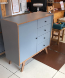 Коллекция белой мебели Винтаж из массива сосны белый воск, белый воск/антик купить