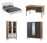 Коллекция мебели Бридж, мебель белый лак, белый лак/антик, серый/антик купить