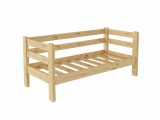 Деревянная Кровать тахта из сосны купить недорого в Москве