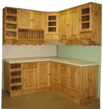 Кухня массив дерева PIN MAGIC- волшебная сосна купить в Москве