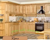Мебель для кухни - Деревянные Кухни из массива сосны купить недорого в Москве