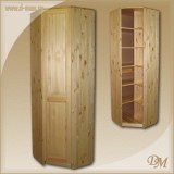 Угловые шкафы из сосны