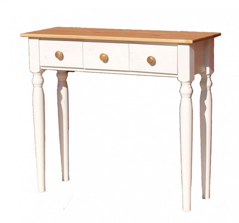 Стол туалетный Консолеа белый воск-антик Стол туалетный Консолеа белый воск-антик