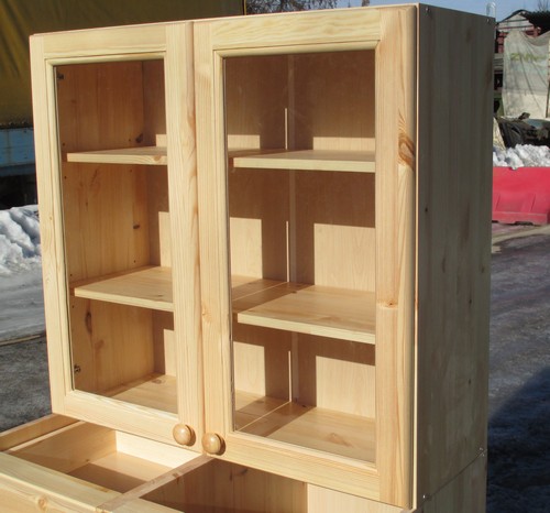 Полка 80 стекло кухня Кантри Полка 80 стекло кухня Кантри