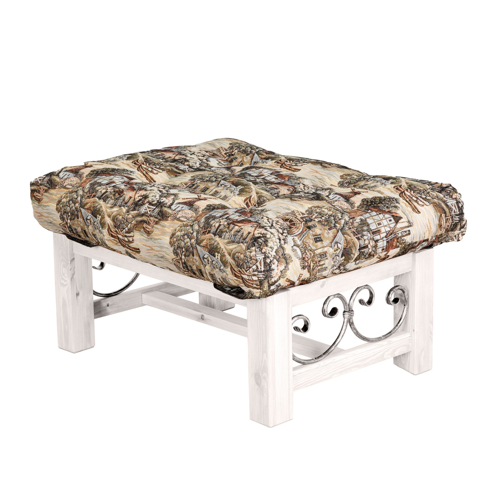 Банкетка Викинг 02 БЕЛЫЙ ВОСК купить в Москве Банкетка Викинг 02 БЕЛЫЙ ВОСК картинка 1