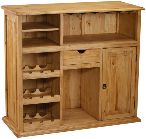 БАР 122 - ( BAR 122) - тумба с кит-баром и полками для бутылок Барная стойка БАР 122