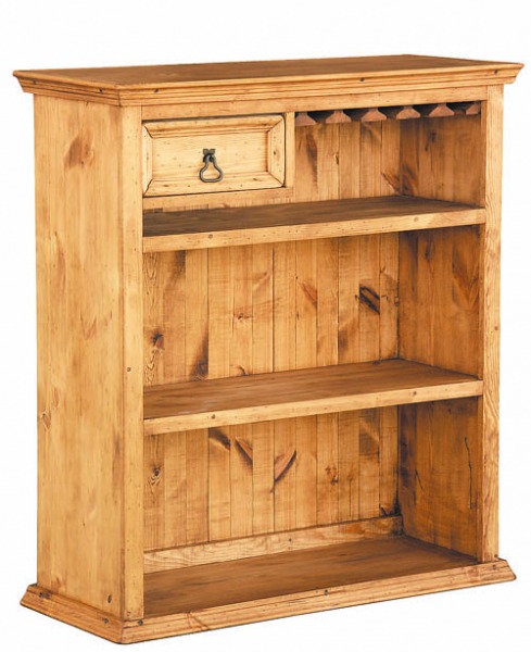 Бар Библио - деревянная барная стойка с ящиком БИБЛИО Бар - барная стойка - тумба с полками