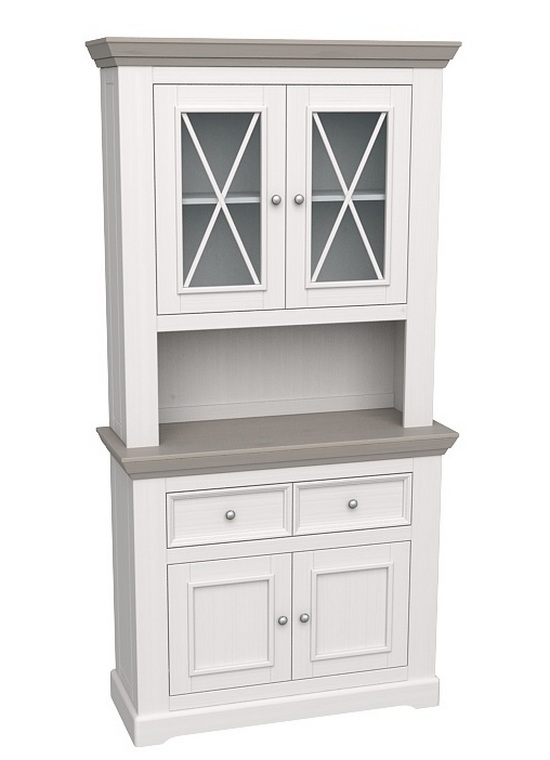 БУФЕТ ФОРЕСТ МАЛЫЙ БЕЛЫЙ ВОСК/АНТРАЦИТ БУФЕТ ФОРЕСТ МАЛЫЙ