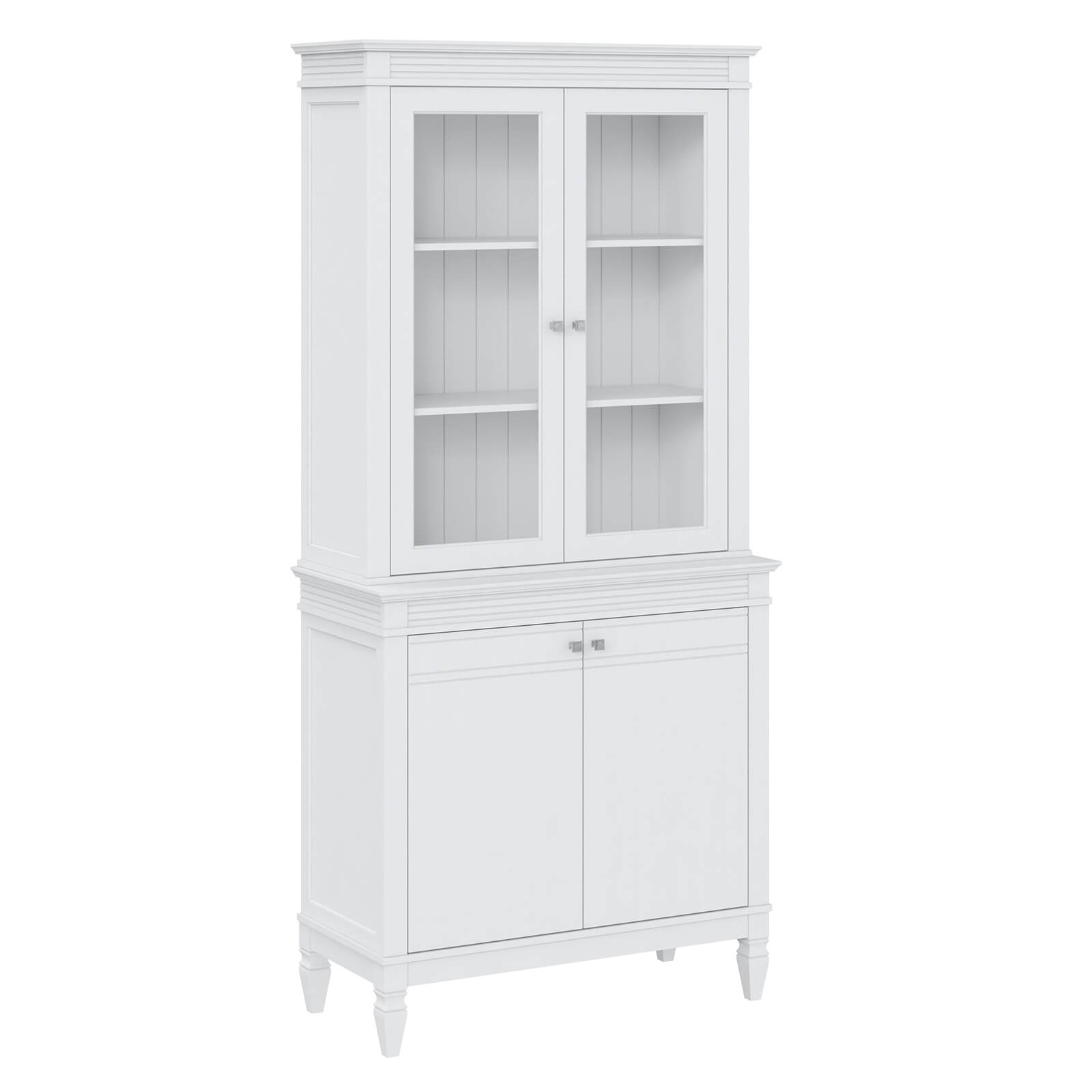 Буфет Ольса 220/220 Белый лак - картинка 1 Буфет Ольса 220/220 Белый лак - картинка 1