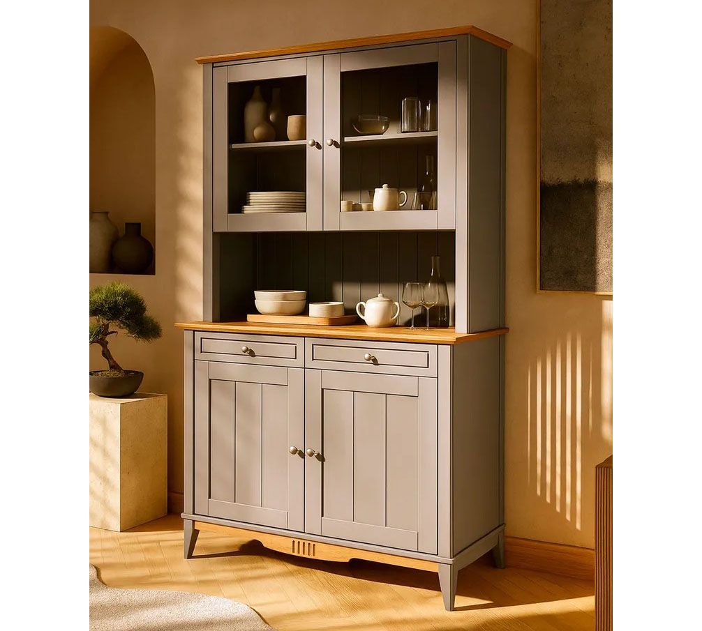 Буфет Пенни серый 7046/антик 24 купить в Москве Буфет Пенни серый 7046/антик 24 картинка 1