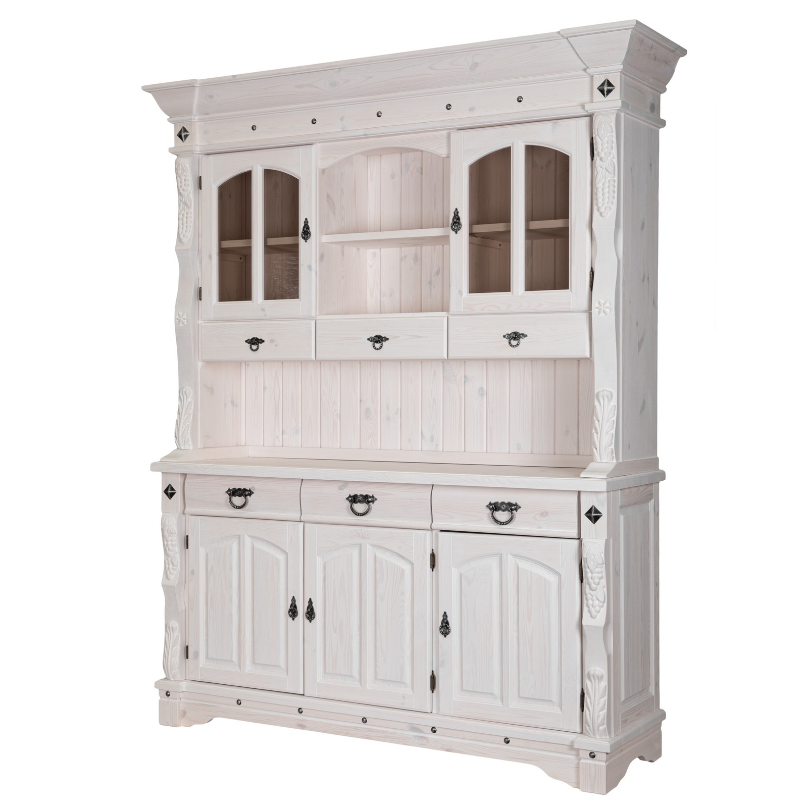 Буфет Викинг GL-05/01 белый воск купить в Москве Буфет Викинг GL-05/01 белый воск картинка 1