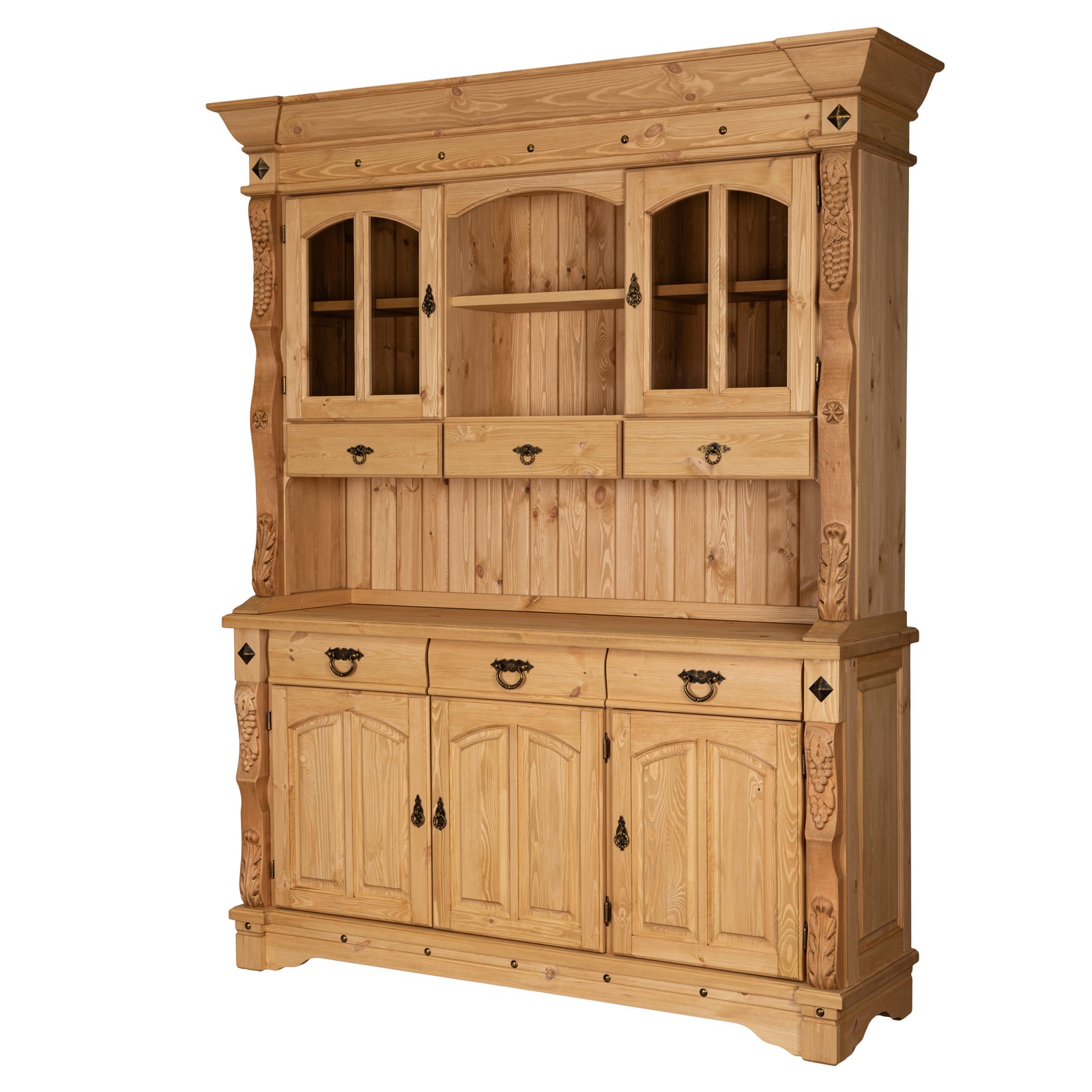 Буфет Викинг GL-05/01 МЁД купить недорого в Москве Буфет Викинг GL-05/01 МЁД картинка 2