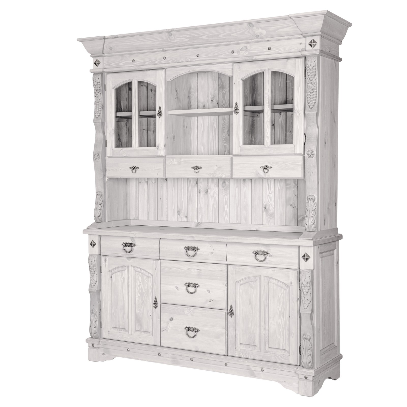 Буфет Викинг GL-05/01 с ящиками БЕЛЫЙ ВОСК купить в Москве Буфет Викинг GL-05/01 с ящиками БЕЛЫЙ ВОСК картинка 1