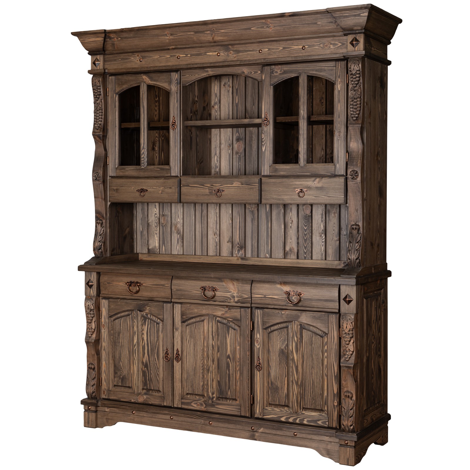 Буфет Викинг GL-05/01 ВЕНГЕ купить в Москве Буфет Викинг GL-05/01 ВЕНГЕ картинка 1