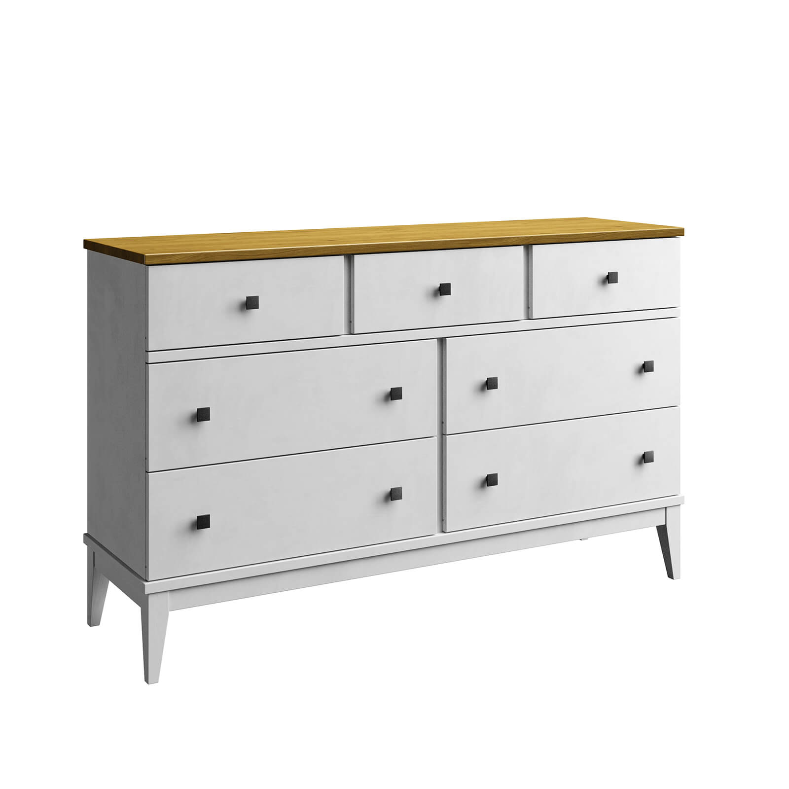 Комод Бон Вояж 07 Белый лак / Антик №24 картинка 1 Комод Бон Вояж 07 Белый лак / Антик №24 картинка 1