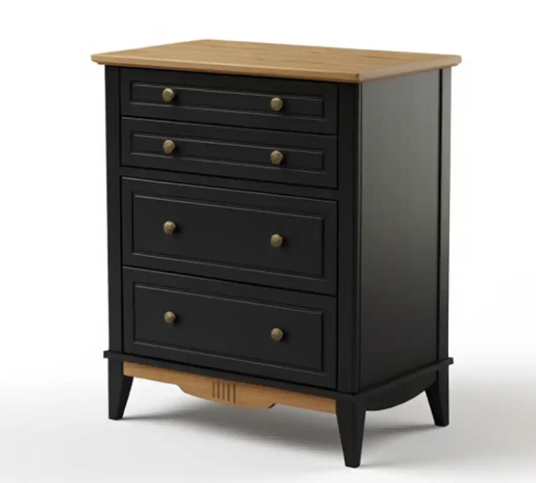 Комод NN 022 Пенни блэк/антик 24 купить в Москве Комод NN 022 Пенни блэк/антик 24 картинка 1