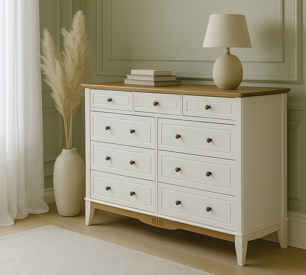 Комод NN 036 Пенни белый воск/антик 24 купить в Москве Комод NN 036 Пенни белый воск/антик 24 картинка 1