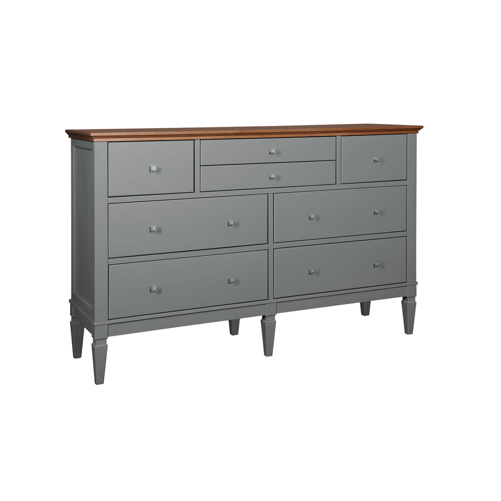 Комод Ольса 224 (серый 7042/антик 24) Комод Ольса 224 (серый 7042/антик 24)