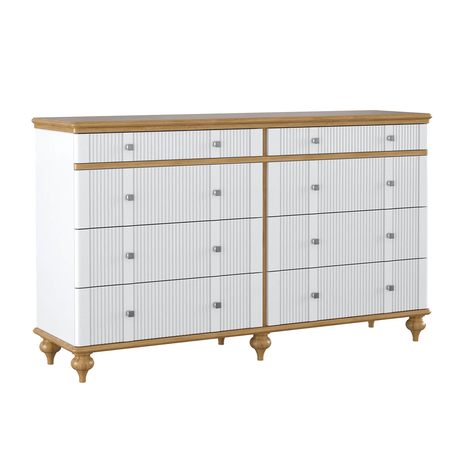 Комод Рандеву 08 (белый лак/антик-24) фото Комод Рандеву 08 (белый лак/антик-24) фото