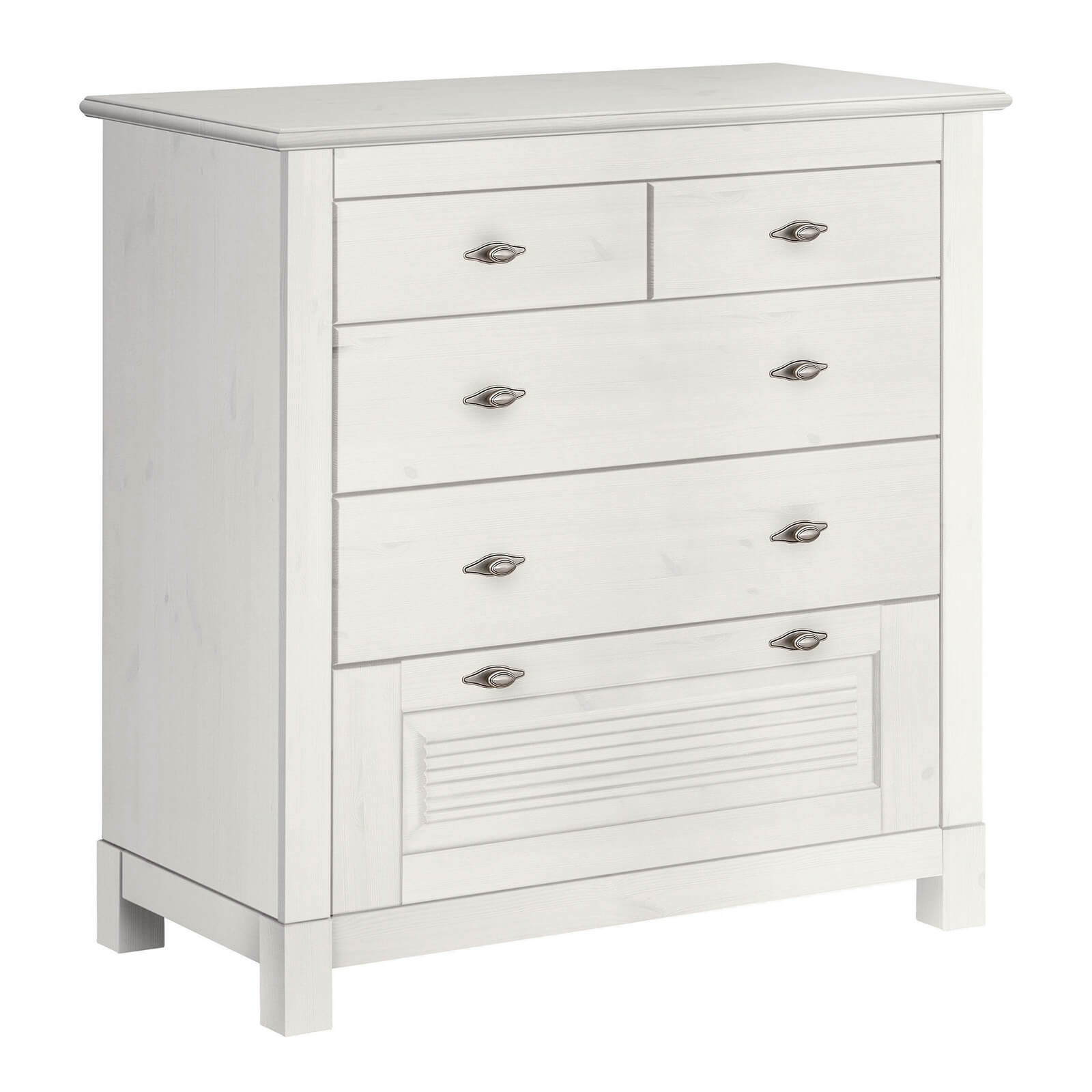 Комод Рауна-221 белый воск - картинка 1 Комод Рауна-221 белый воск - картинка 1