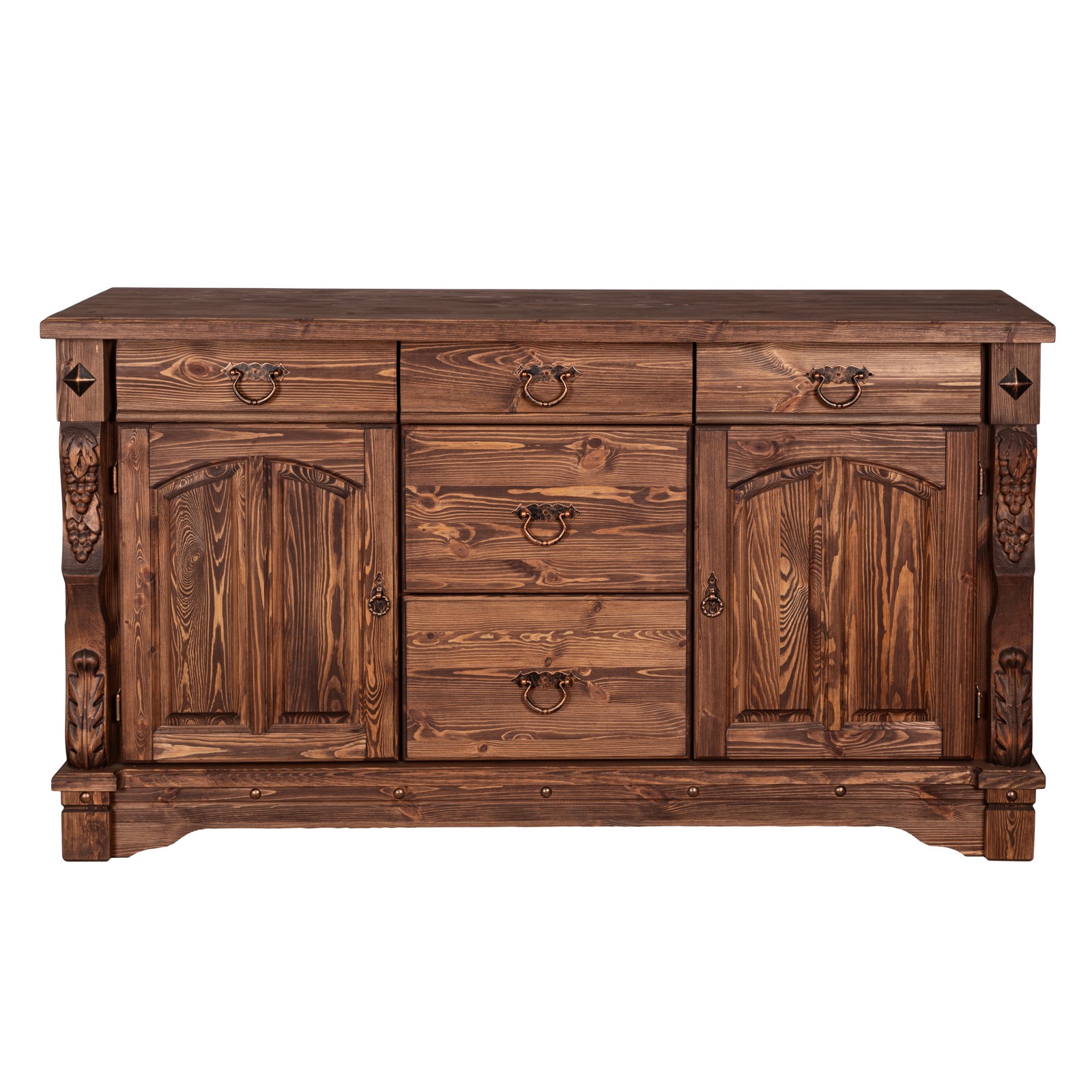 Комод Викинг GL-05/01 с ящиками ОРЕХ купить в Москве Комод Викинг GL-05/01 с ящиками ОРЕХ картинка 1