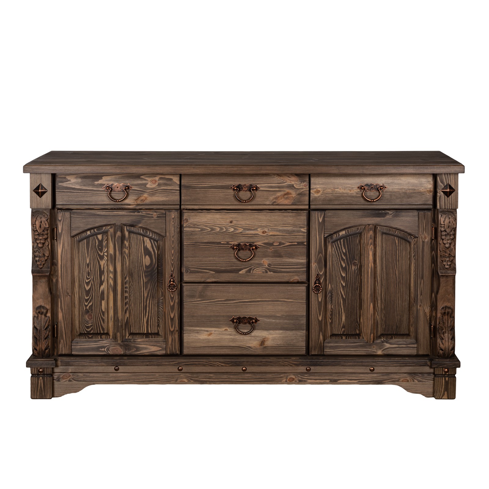 Комод Викинг GL-05/01 с ящиками ВЕНГЕ купить в Москве Комод Викинг GL-05/01 с ящиками ВЕНГЕ картинка 1