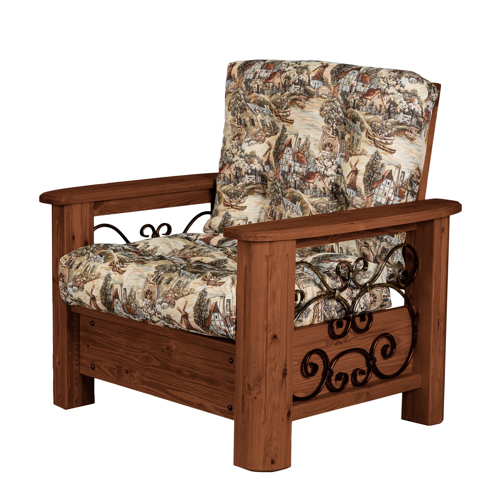 Кресло Викинг 02 ОРЕХ купить в Москве Кресло Викинг 02 ОРЕХ картинка 1