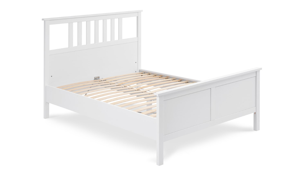 Кровать 140х200 ХЕМНЭС КЫМОР оригинал белый картинка 1 Кровать 140х200 ХЕМНЭС КЫМОР оригинал белый картинка 1