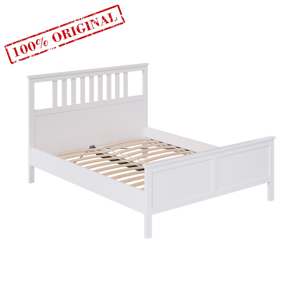 Кровать 160х200 ХЕМНЭС оригинал белый - картинка 1 Кровать 160х200 ХЕМНЭС оригинал белый - картинка 1