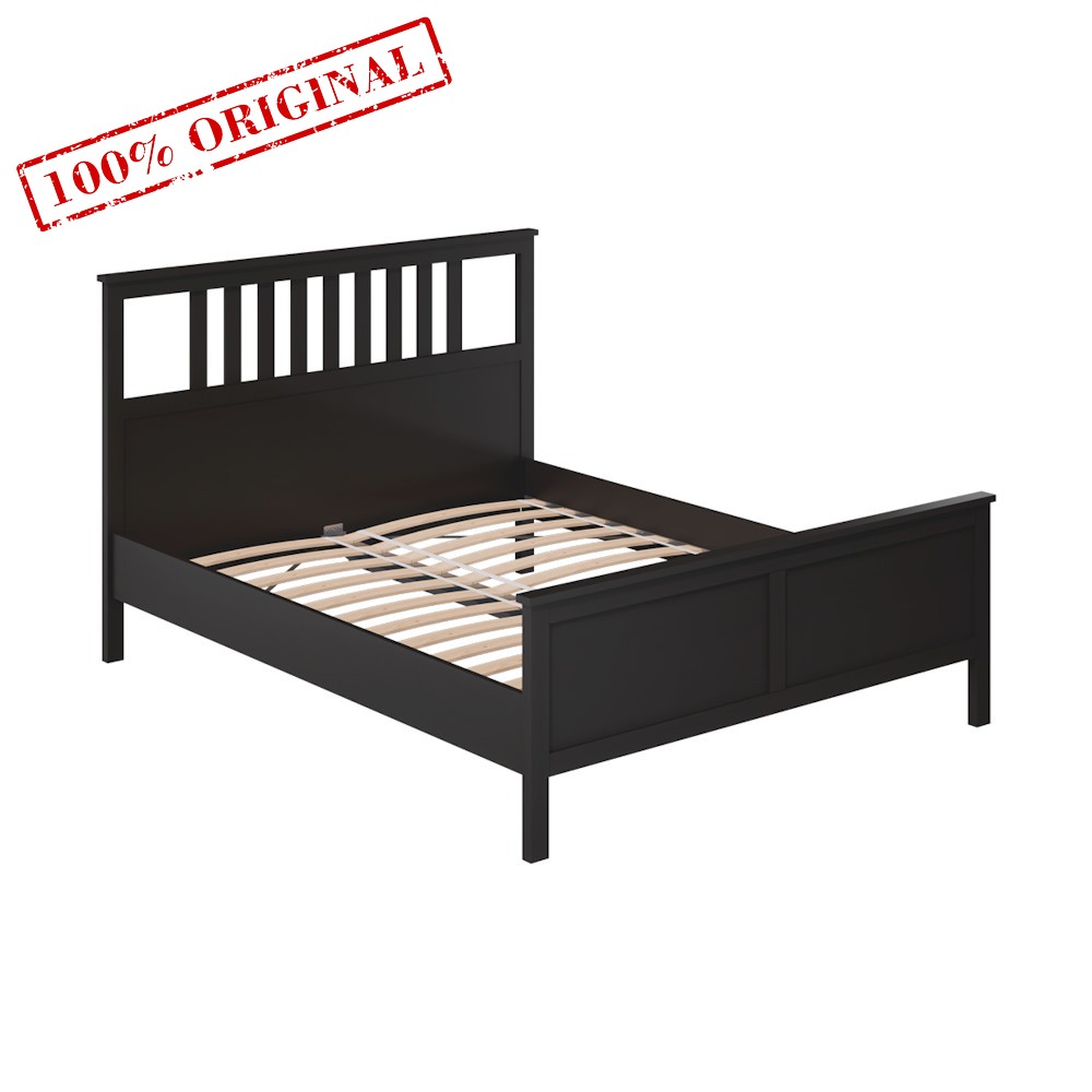 Кровать 160х200 ХЕМНЭС оригинал венге картинка 1 Кровать 160х200 ХЕМНЭС оригинал венге картинка 1