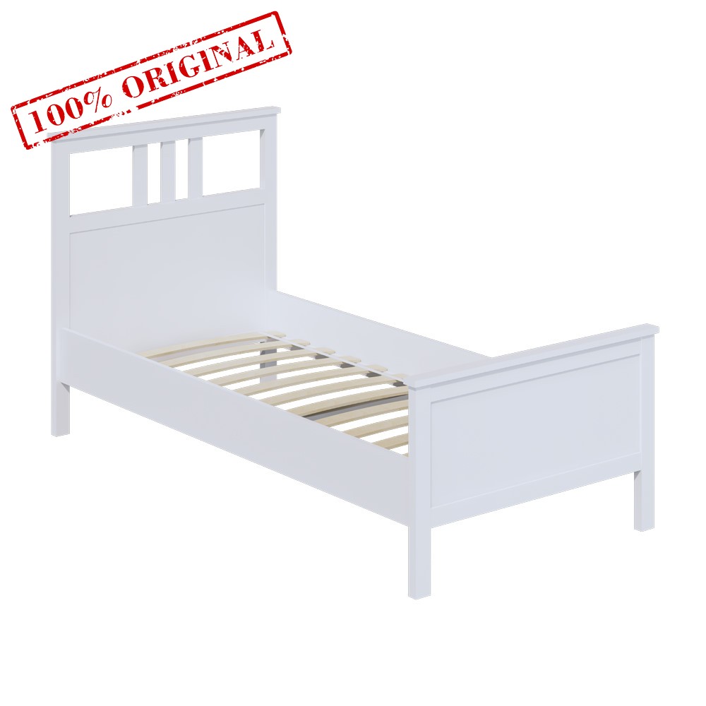 Кровать 90x200 Белый ХЕМНЭС (Россия) оригинал - картинка 1 Кровать 90x200 Белый ХЕМНЭС (Россия) оригинал - картинка 1