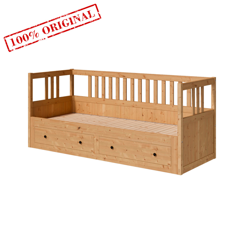 Кровать-кушетка КЫМОР ХЕМНЕС с выдвижением 80x200 светло коричневый картинка 1 Кровать-кушетка КЫМОР ХЕМНЕС с выдвижением 80x200 светло коричневый картинка 1