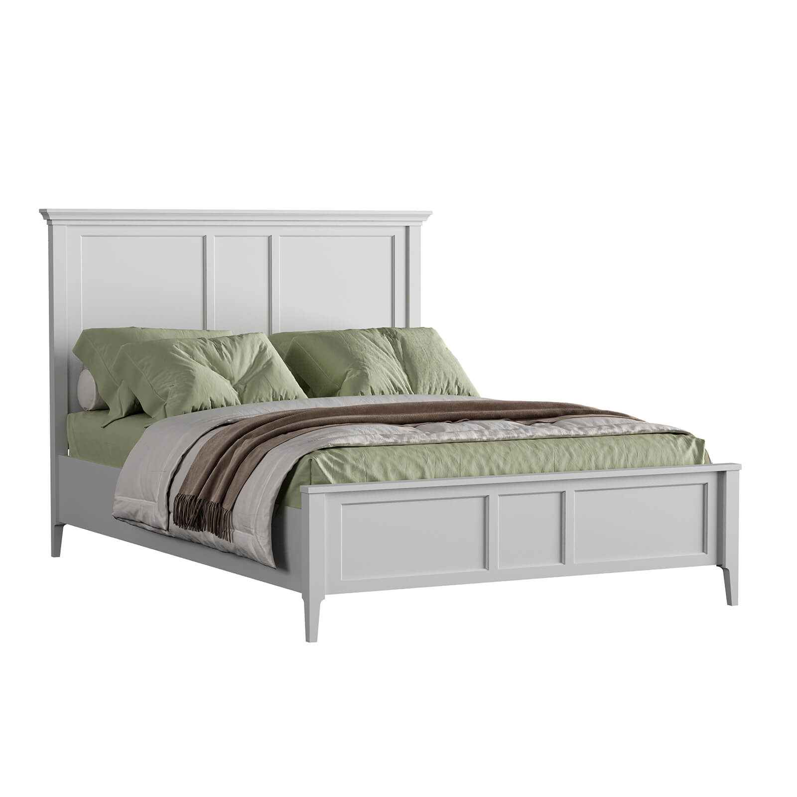 Кровать Квадро-С Белый лак купить в Москве Кровать Квадро-С Белый лак картинка 1