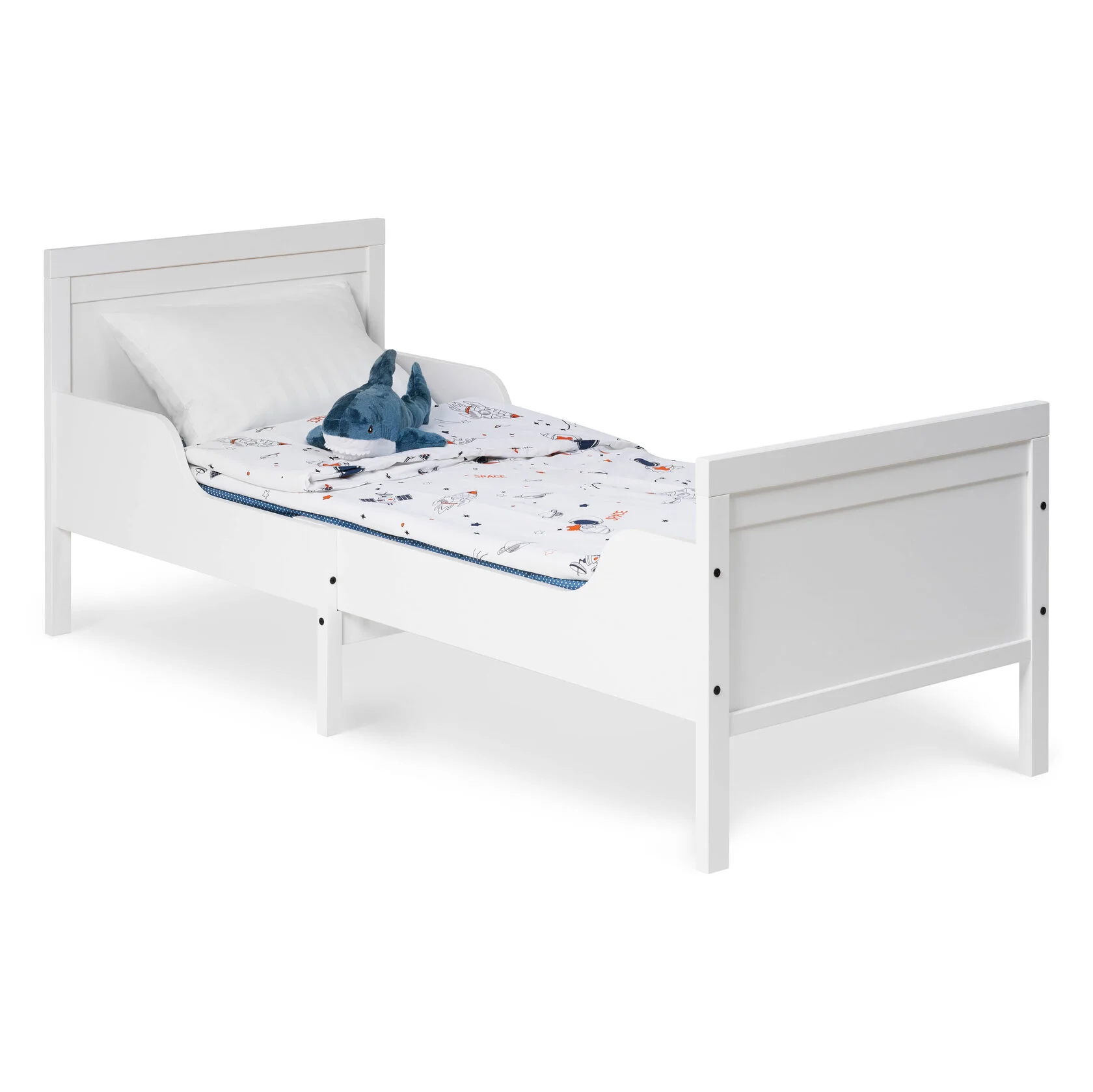 Кровать раздвижная КОЧ 80х200 белая картинка 1 Кровать раздвижная КОЧ 80х200 белая картинка 1