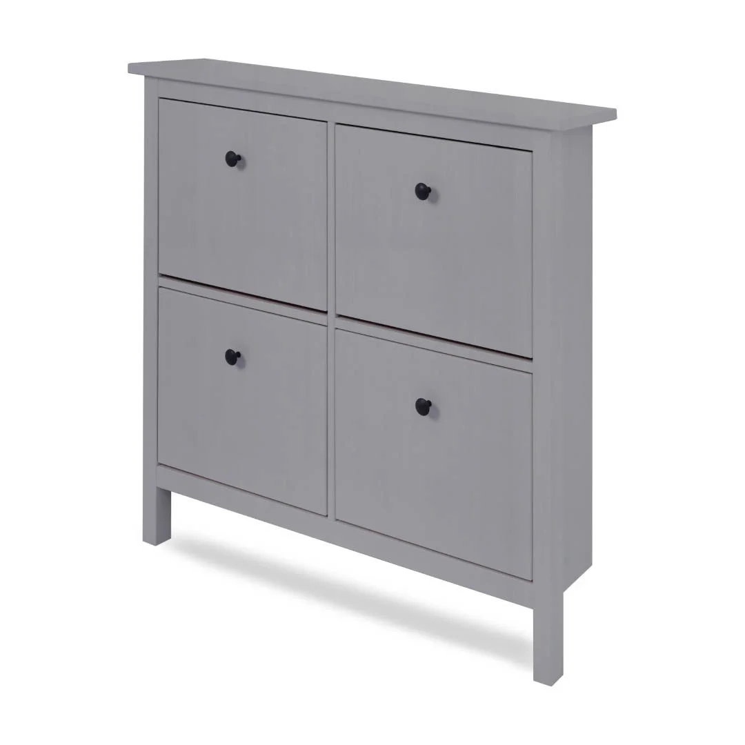 КЫМОР Тумба для обуви 106х101х22 серый купить в Москве недорого КЫМОР Тумба для обуви 106х101х22 серый - картинка 1