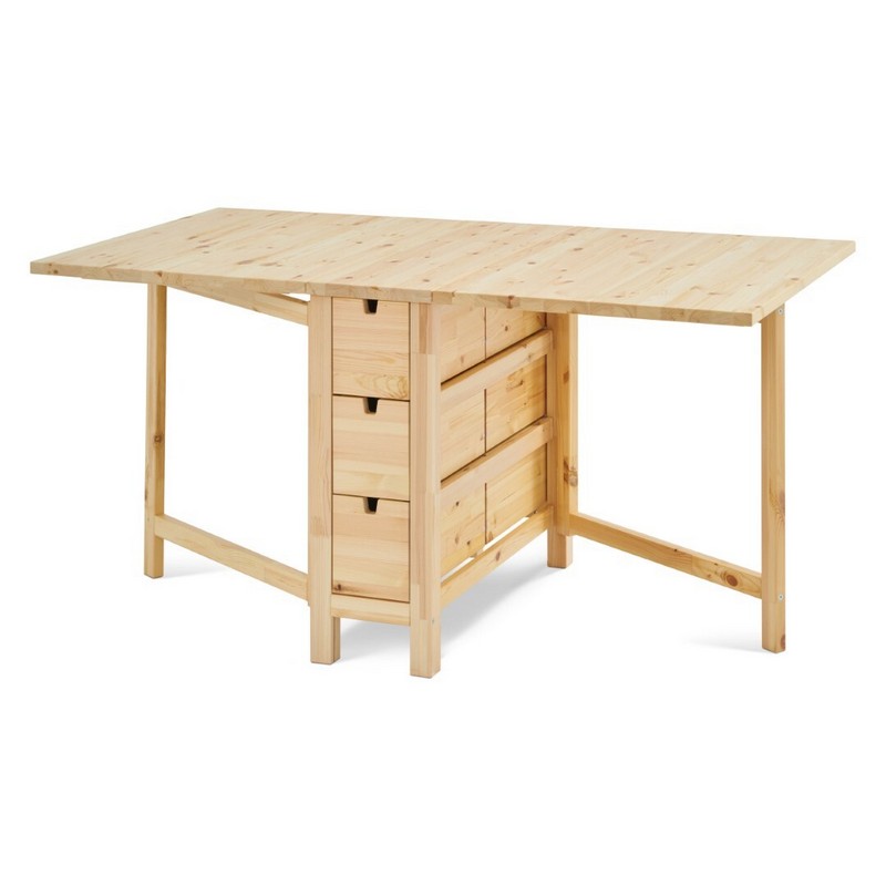 МЫРПОМ Стол раскладной прозрачный лак картинка 1 МЫРПОМ Стол раскладной прозрачный лак картинка 1