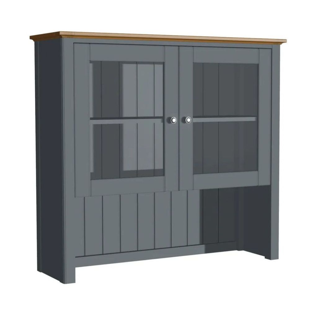 Надстройка буфета 20 Пенни серый 7046/антик 24 купить в Москве Надстройка буфета 20 Пенни серый 7046/антик 24 картинка 1