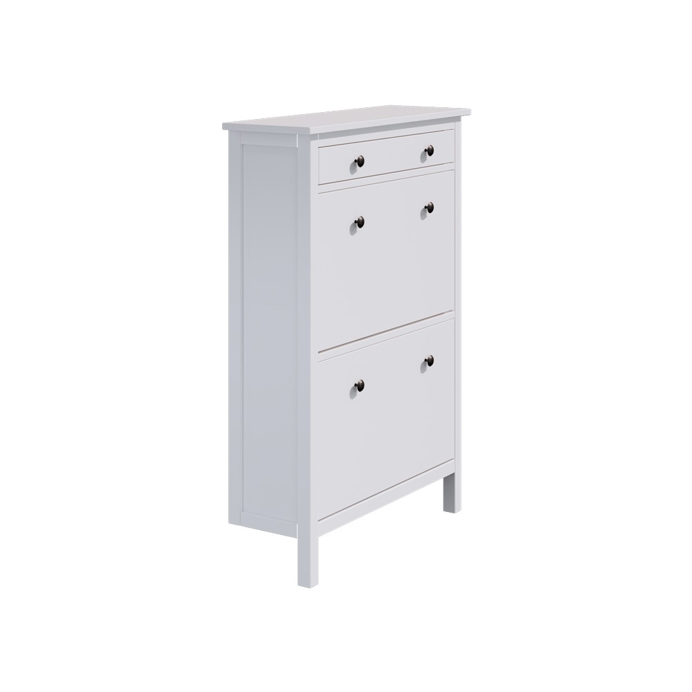 Обувница 3 ящика ХЕМНЭС (Россия) 89х128х31 белый - картинка 1 Обувница 3 ящика ХЕМНЭС (Россия) 89х128х31 белый - картинка 1