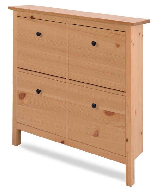 Обувница 4 ящика КЫМОР 106 (ХЕМНЭС) светло коричневый - картинка 1 Обувница 4 ящика КЫМОР 106 (ХЕМНЭС) светло коричневый - картинка 1