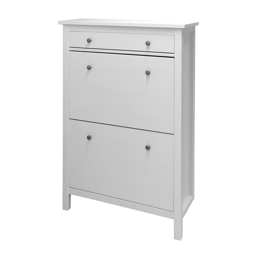 Обувница 3 ящика КАНТРИ (ХЕМНЭС) белый - картинка 4 Обувница КАНТРИ (ХЕМНЭС) белый - картинка 4