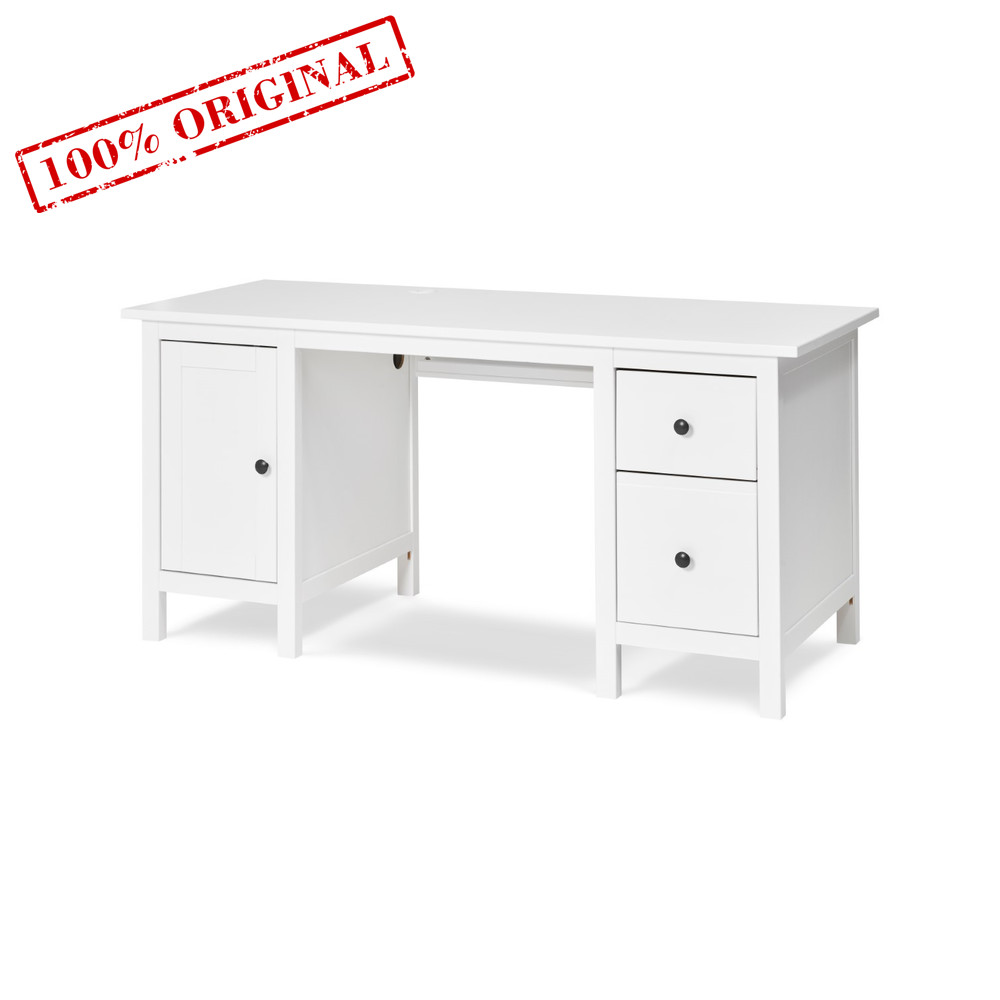 Письменный стол КЫМОР Хемнэс 155х65*74 белый картинка 1 Письменный стол КЫМОР Хемнэс 155х65*74 белый картинка 1