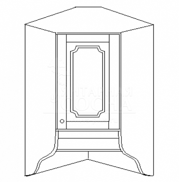 полка угловая 60*60 полка угловая 60*60