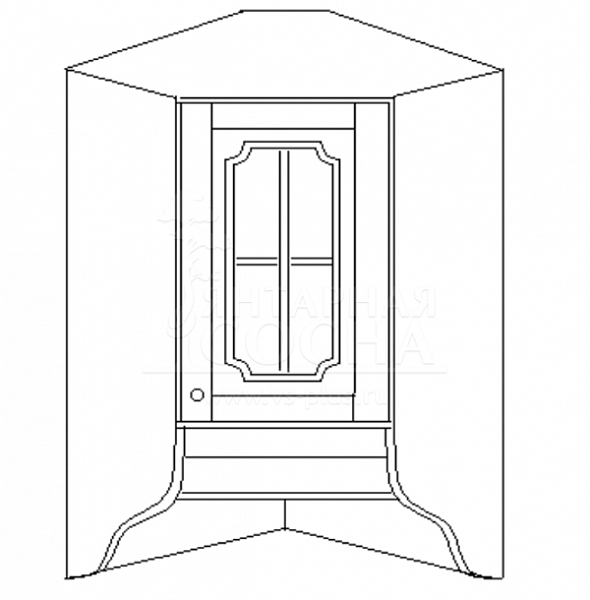 полка угловая 60*60 стекло полка угловая 60*60 стекло