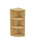 Полка угловая завершающая Кантри 