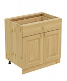 Тумба  80 Кантри  2 двери -  1 ящик