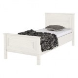 Кровать Рауна 90x200 (белый воск УКВ)