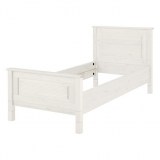 Кровать Рауна 90x200 (белый воск УКВ)